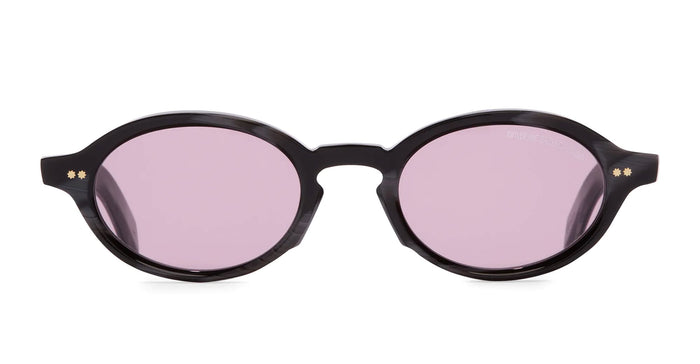 Gr13 - Black Horn Acetate Sunglasses