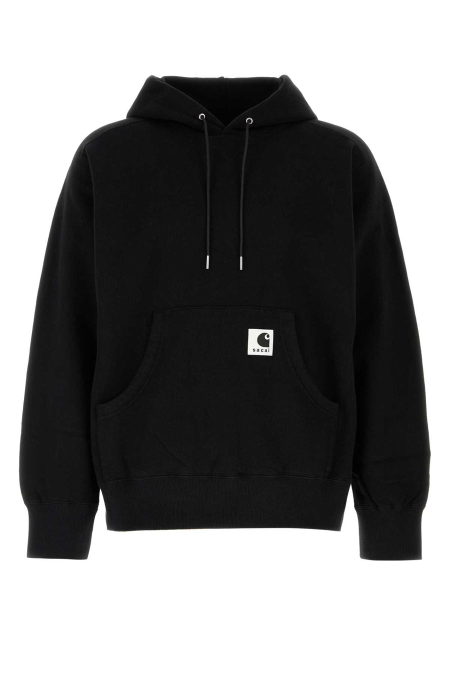 Sacai Cotton 100% hoodie in black