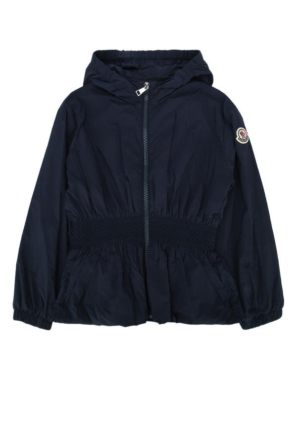Moncler Jr Jacket Outer: 100% Polyamide/Nylon down jacket in navy