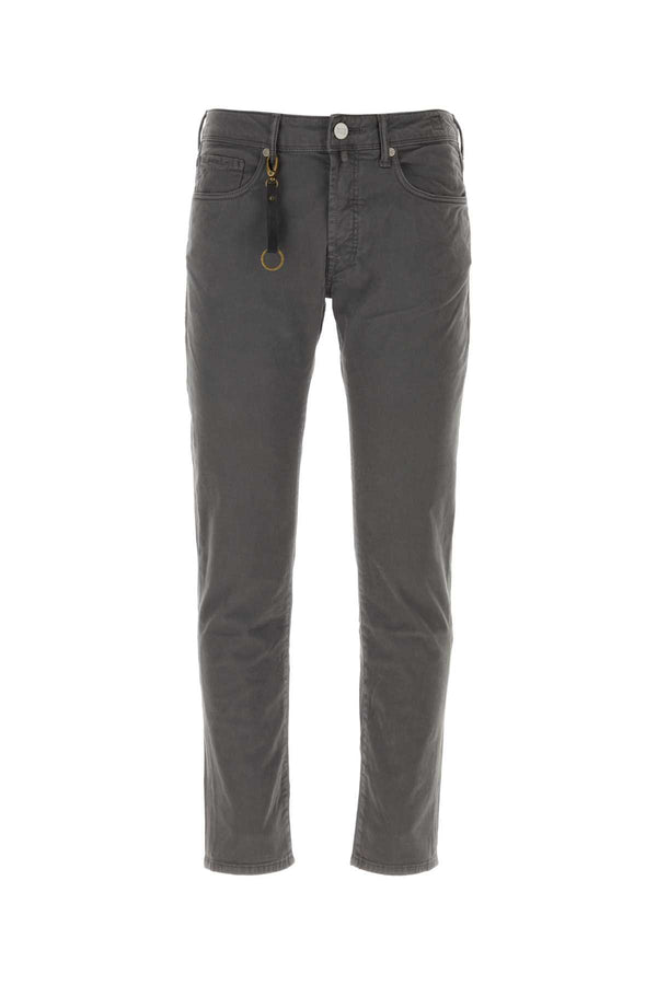 Incotex 98% Cotton trousers in gray