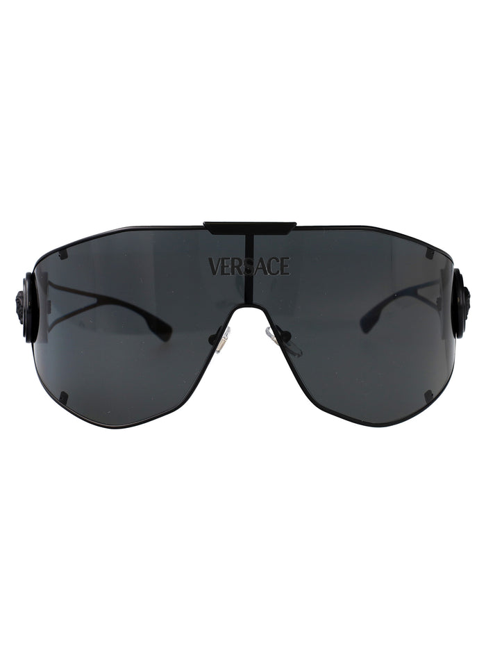 143387 Matte Black Metal Sunglasses