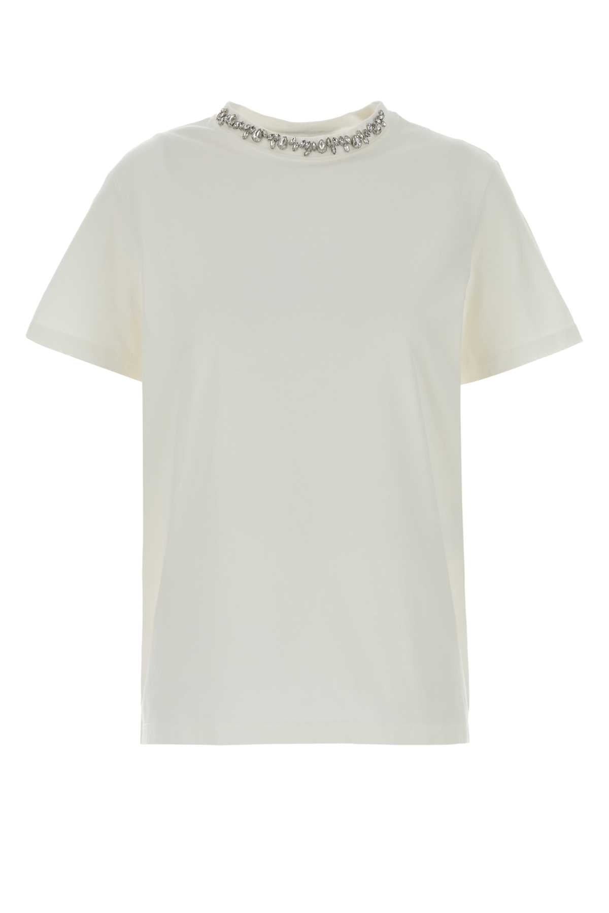 Gwp01220p000673 10363 Vintagewhite Exterior: Cotton T-shirt