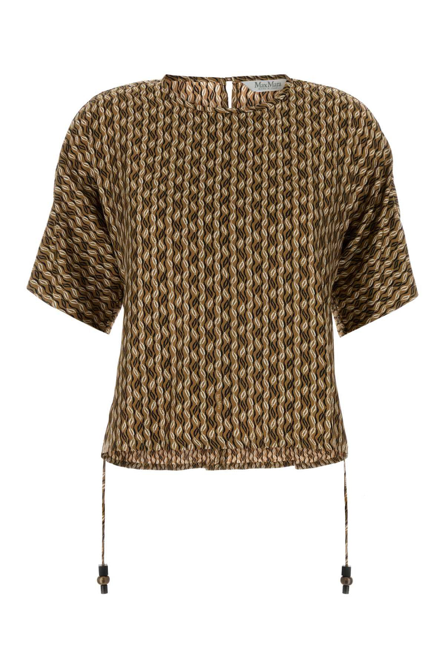 Max Mara 100% Silk jacket in beige
