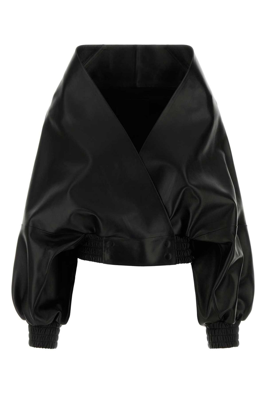 Balenciaga Exterior: 100% Lamb. Lining: 100% Viscose jacket in black