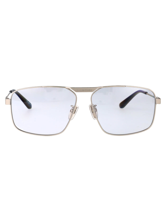 Bb0418sk Silver-silver-grey Metal Sunglasses