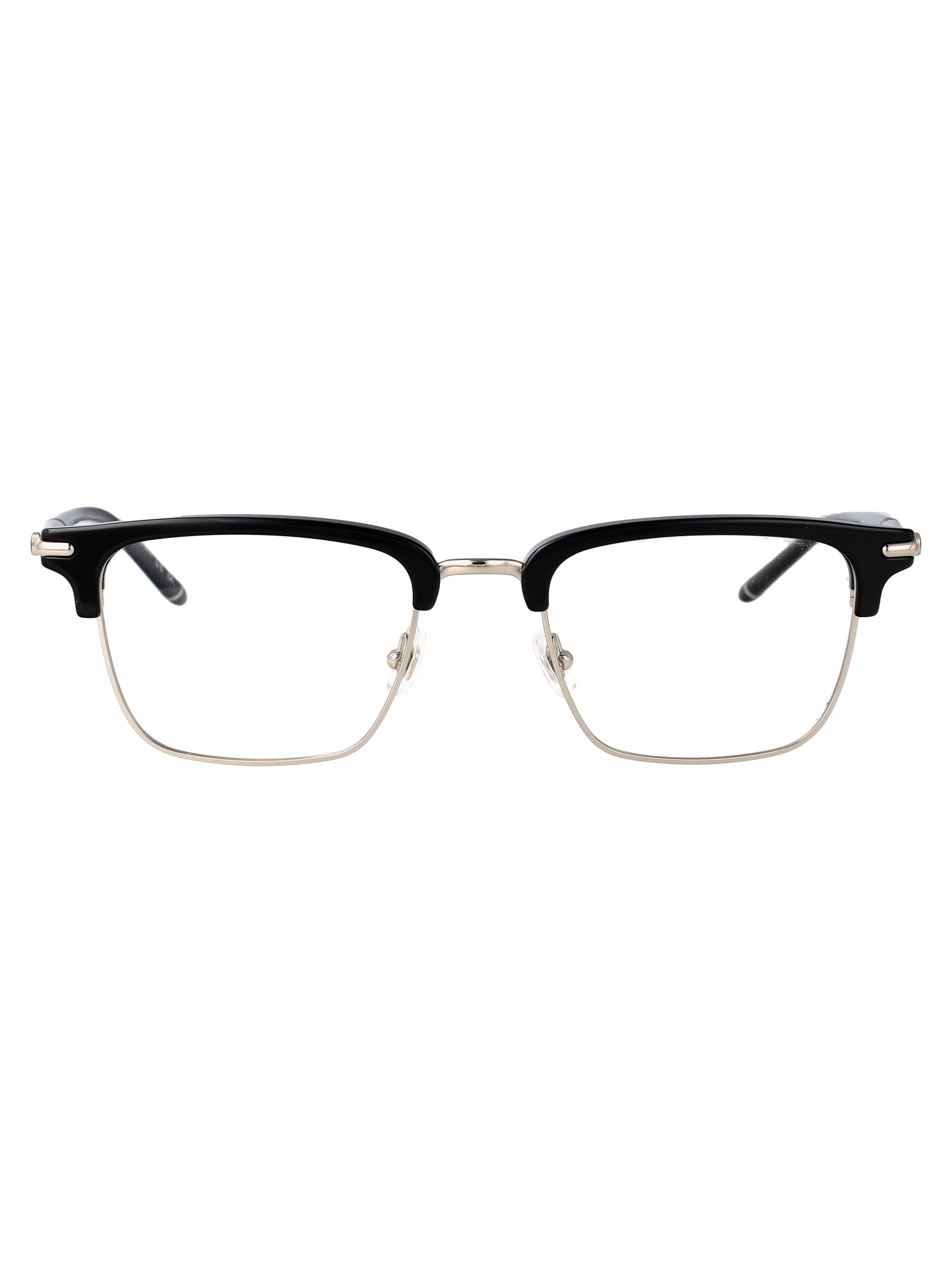 Mb0243o 004 Black Transparent Metal Optical