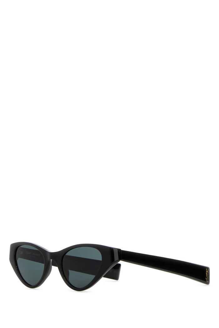 Black Acetate Sl M144 Sunglasses Blacklightgoldblack Exterior: Occhiali Da Sole