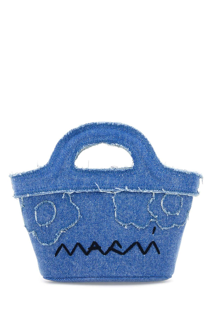 Denim Micro Tropicalia Handbag Cobalt Borse A Mano