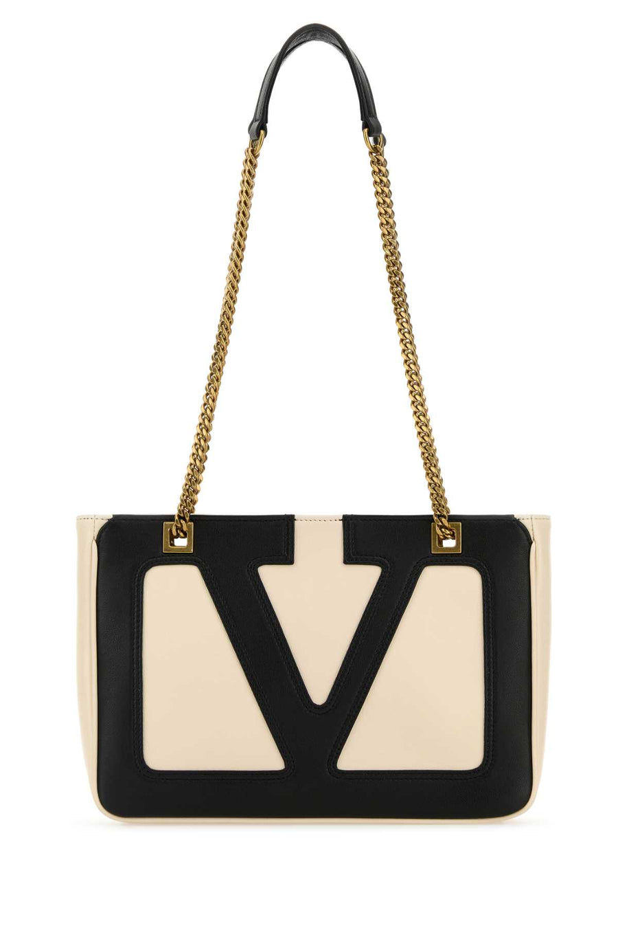 Valentino Garavani Exterior: 100% Nappa leather shoulder bag in multicolor