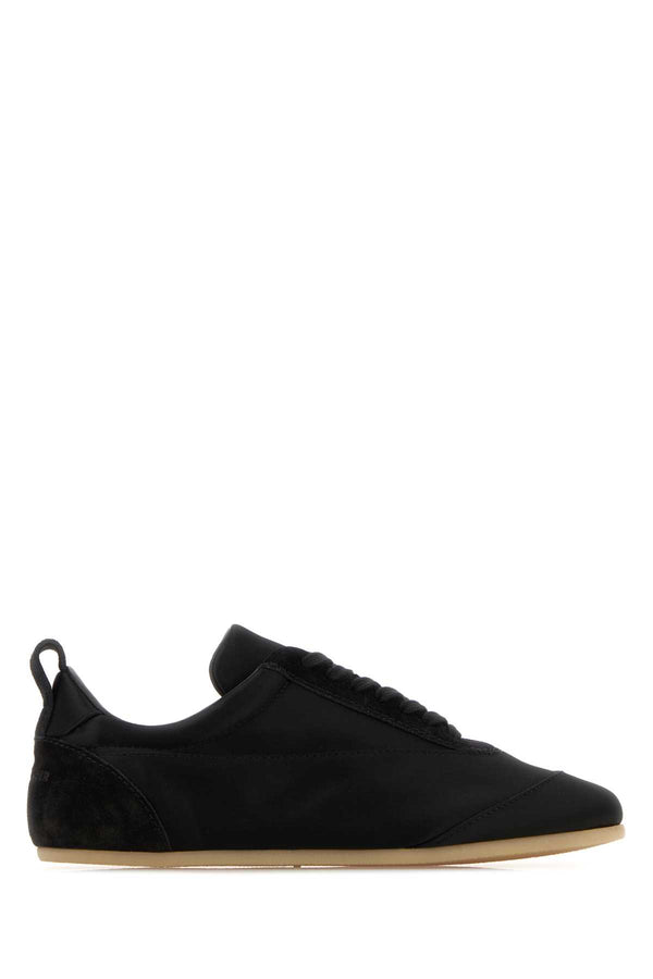 Jil Sander 44% Cotton sneaker in black