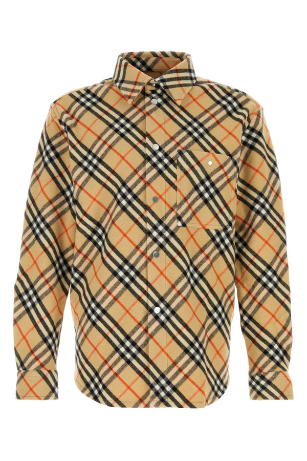 Burberry 100% Wool shirt in beige