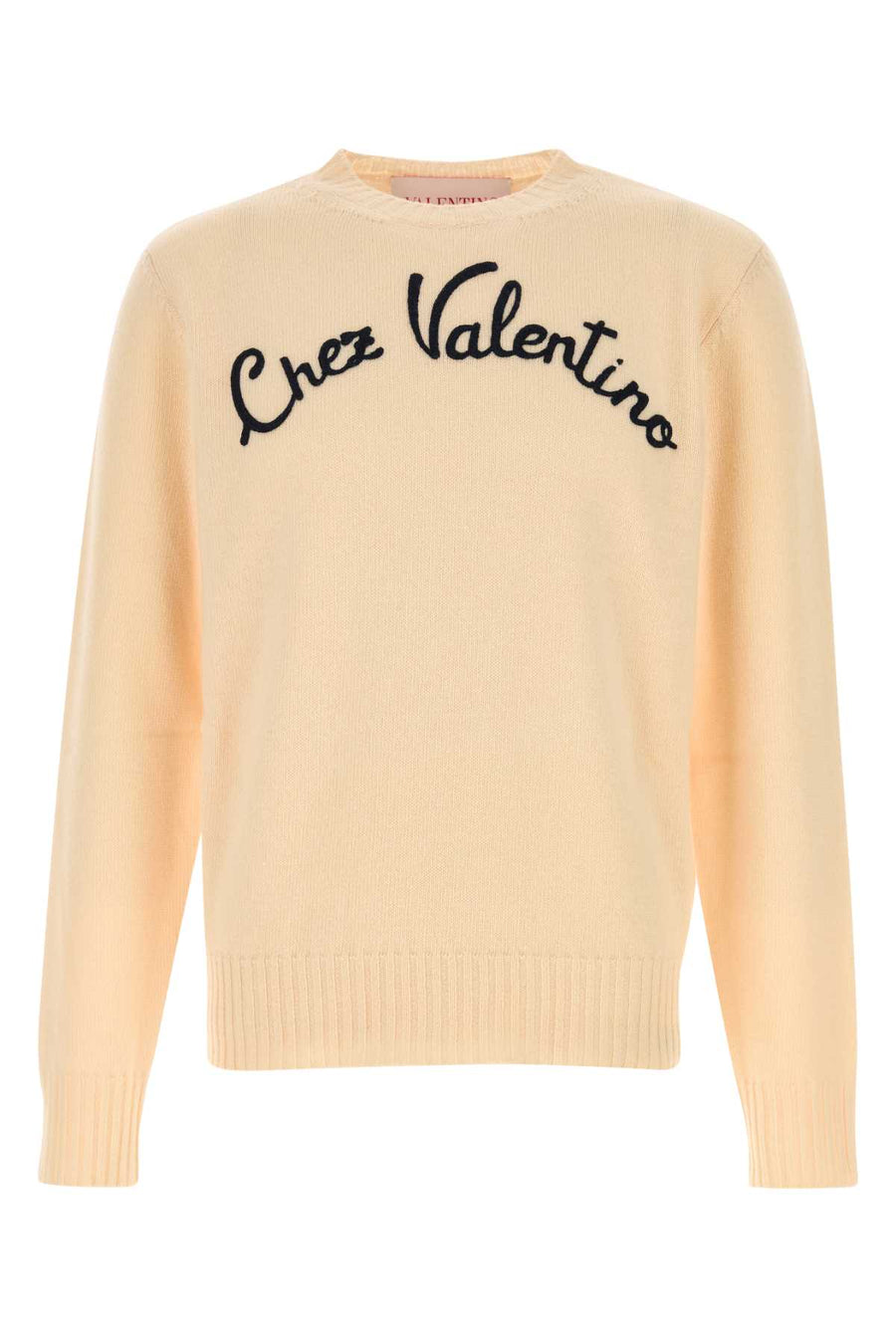 Valentino Garavani 100% Virgin wool sweater in beige