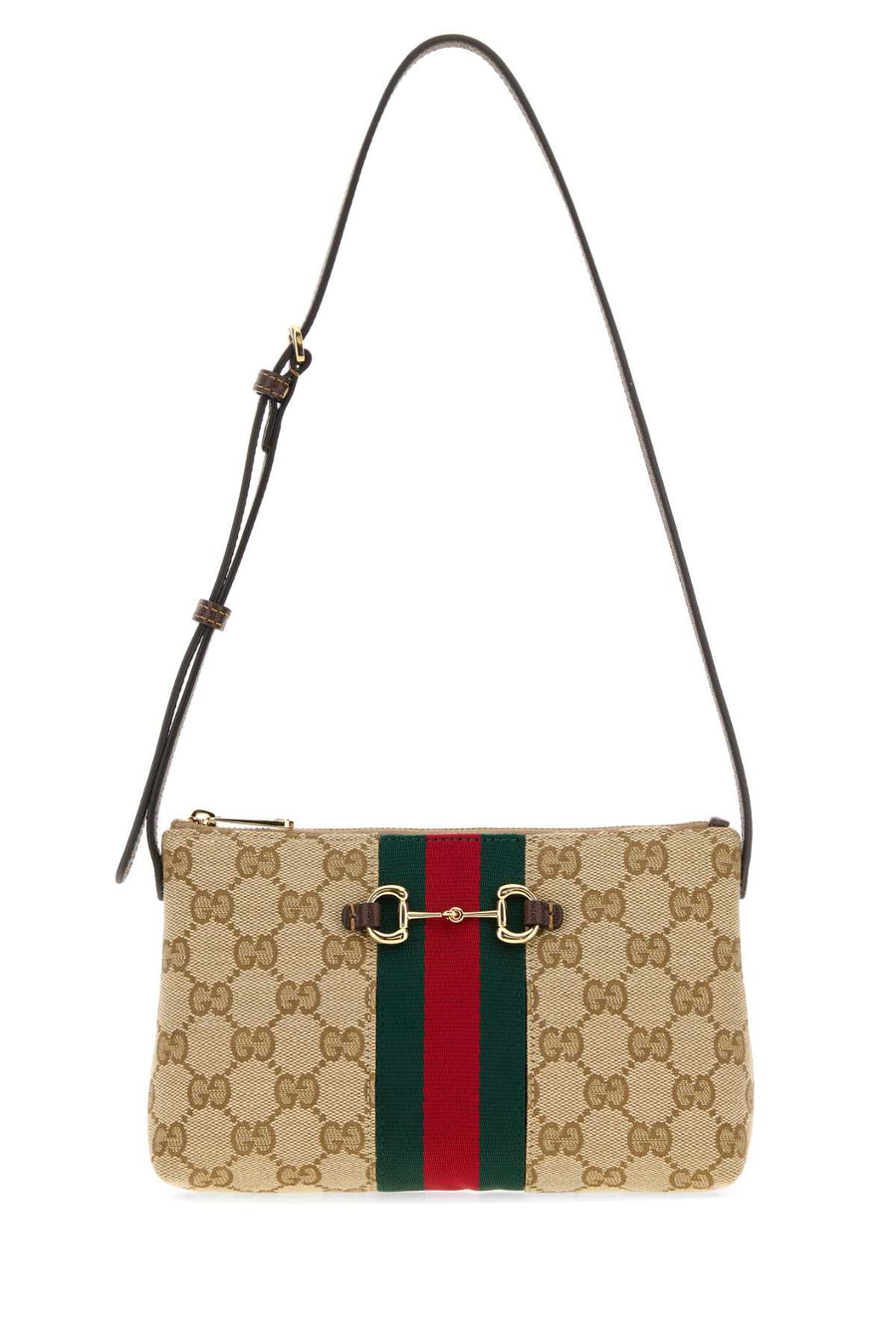 Gucci 52% Polyester shoulder bag in beige