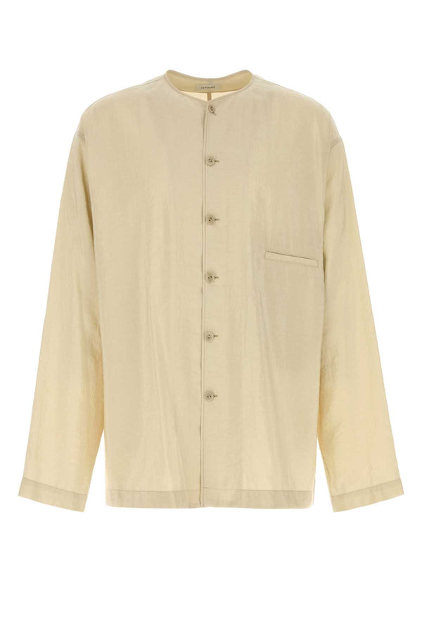 Lemaire Shirt 76% Silk shirt in beige