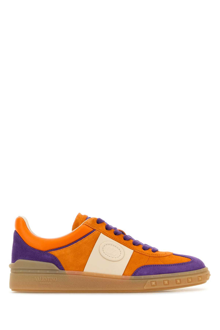 Multicolor Suede Upvillage Sneakers Pumpkelvglacepumpkelvglaceambra