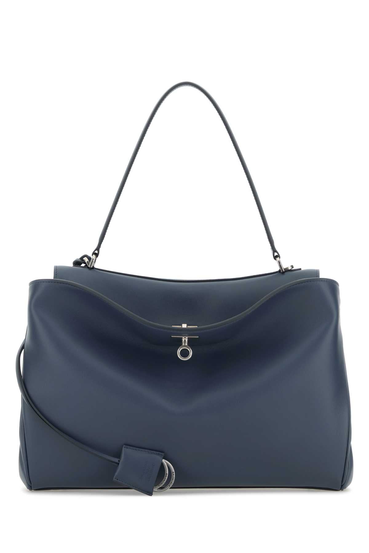 Air Force Blue Leather Medium Rodeo Handbag Faded Dark T Domesticated Calf Le Borse A Mano