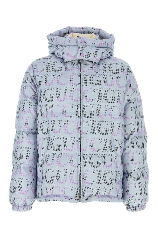 Gucci Down Exterior: 100% Polyester down jacket in purple