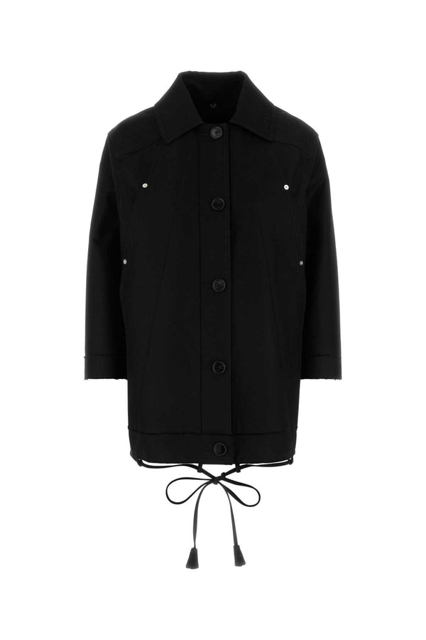 Gucci Heavy Exterior: 100% Cotton jacket in black