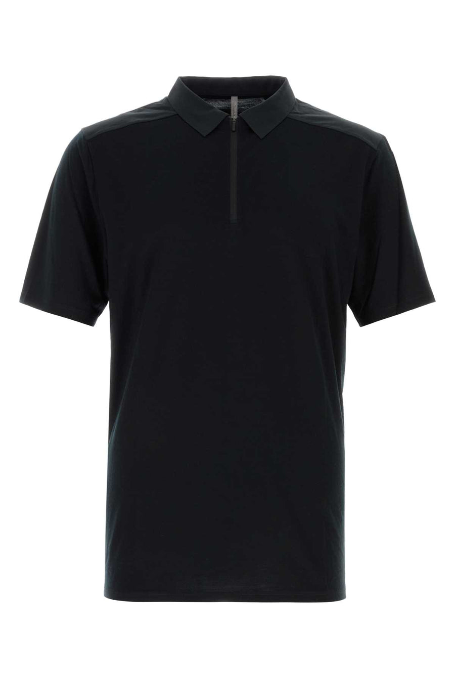 Veilance Polo 87% Wool 13% Nylon polo shirt in black