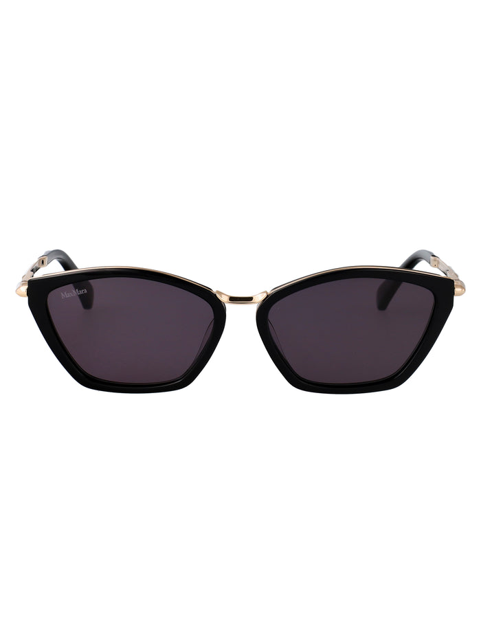 Mm0162 Nero Lucido / Fumo Acetate Sunglasses