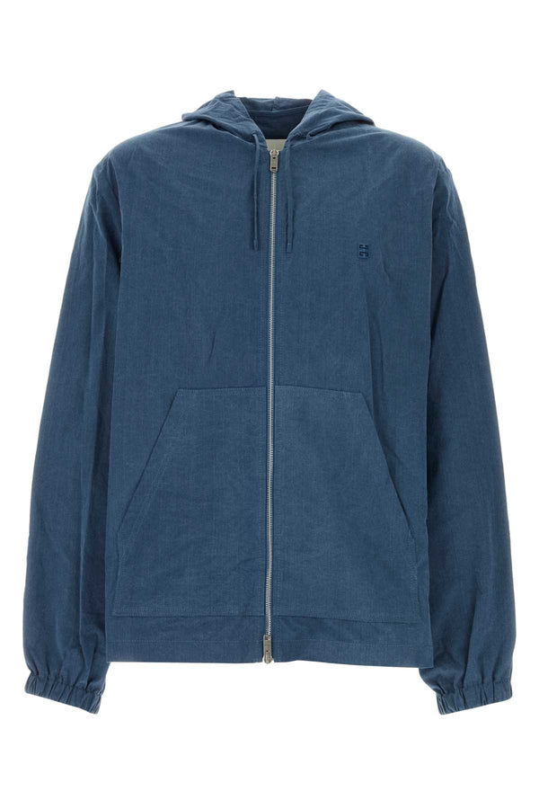 Givenchy Hoodie 100% Cotton jacket in blue