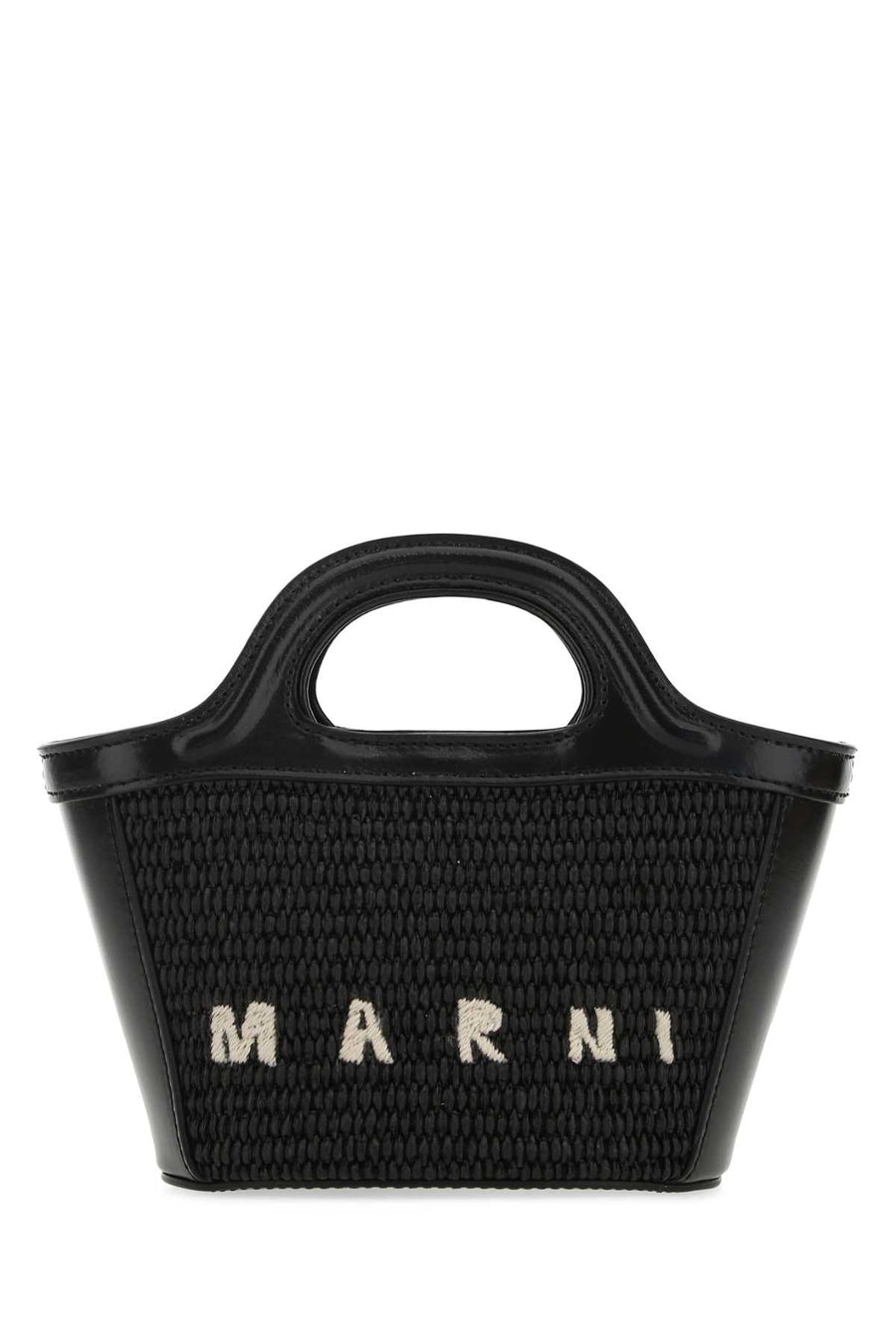 Marni Mano Exterior: 100% Leather mini bag in black