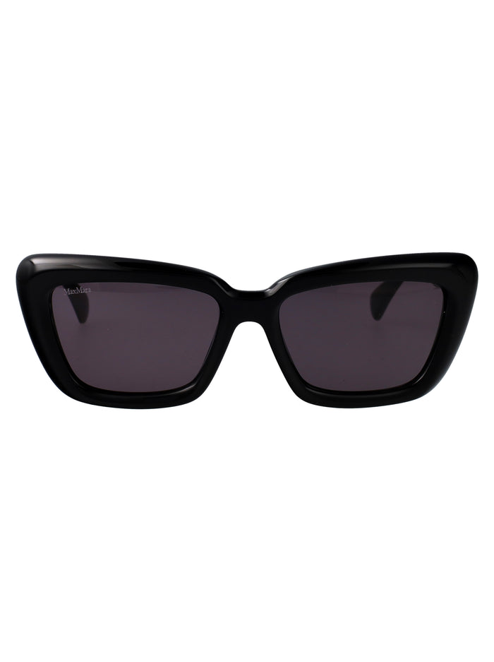 Mm0171 Nero Lucido / Fumo Acetate Sunglasses