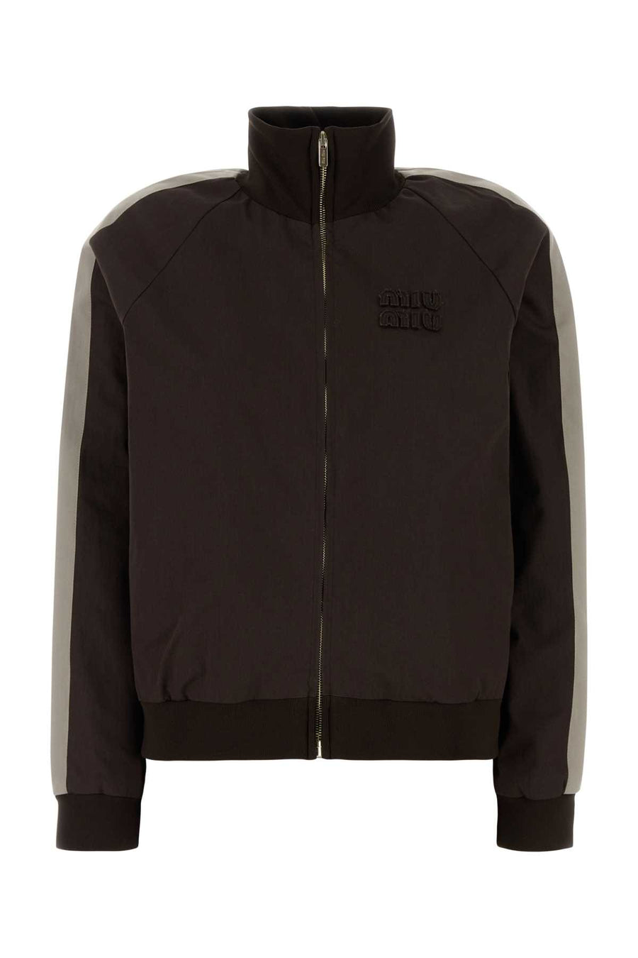 Miu Miu Exterior: 100% Cotton jacket in black