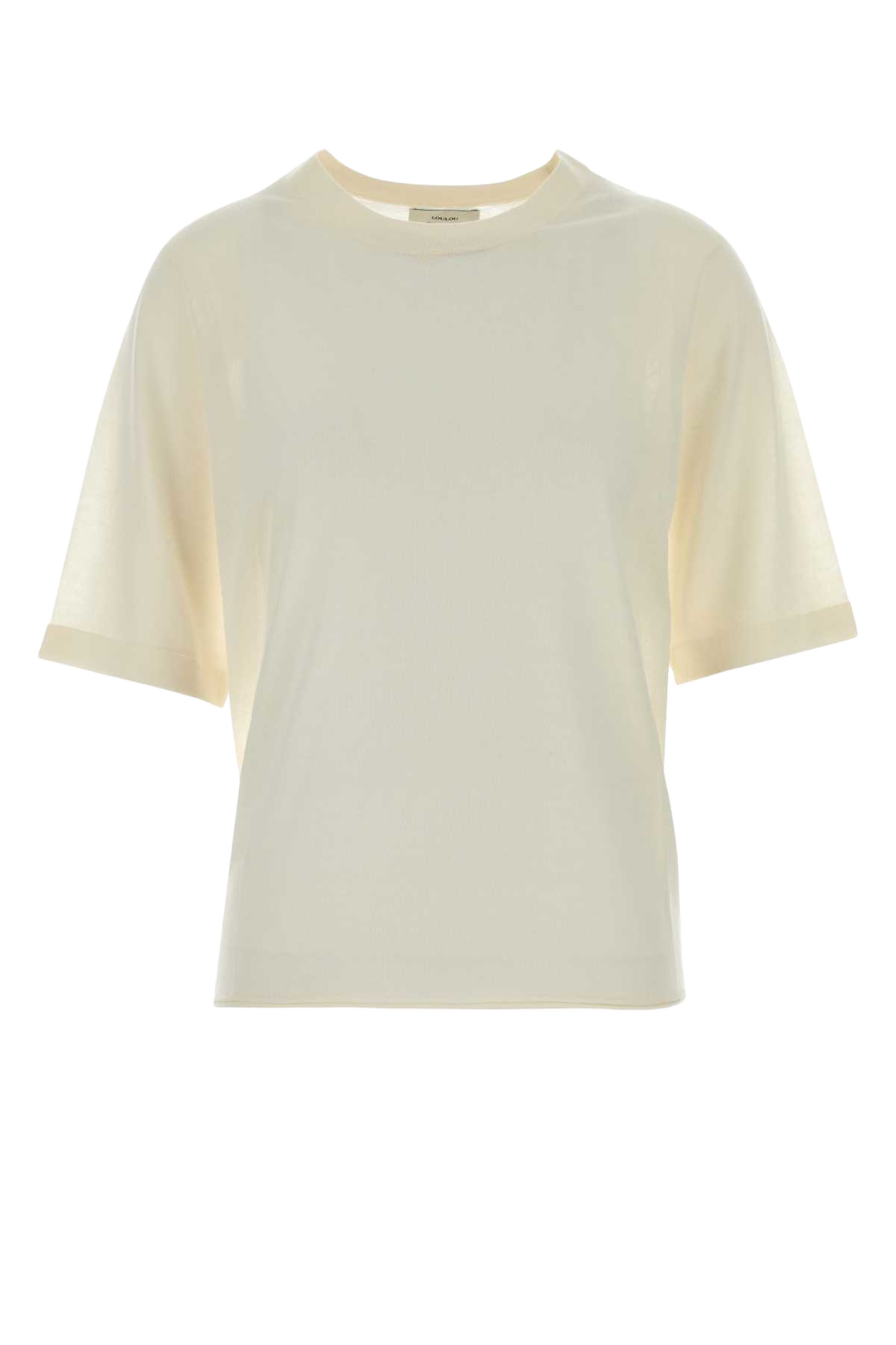Cream Cashmere Nala T-Shirt Ivory Exterior