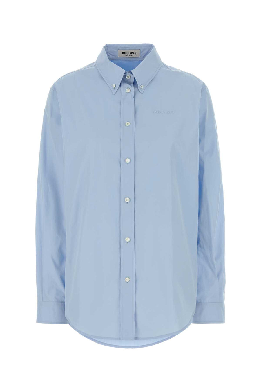 Miu Miu 100% Cotton shirt in blue