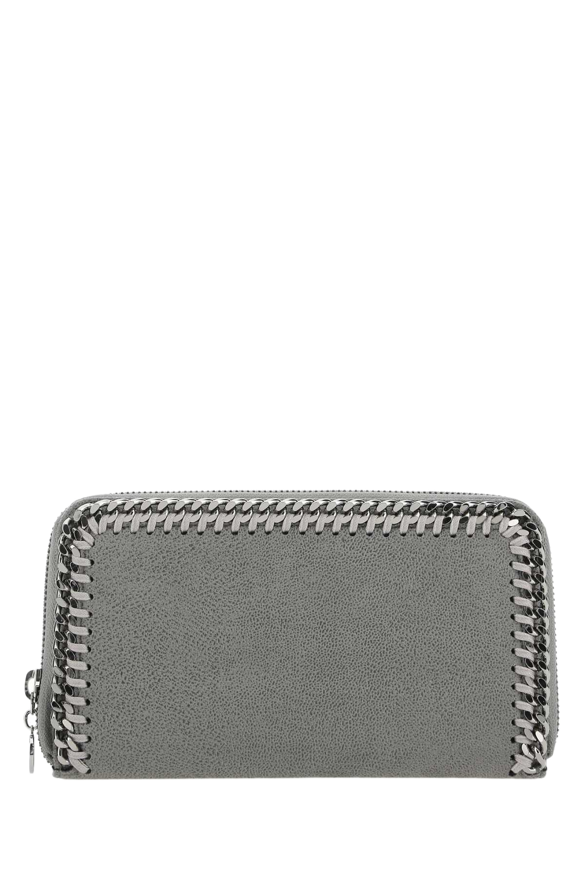 Grey Shaggy Deer Falabella Wallet 1220 Portafogli