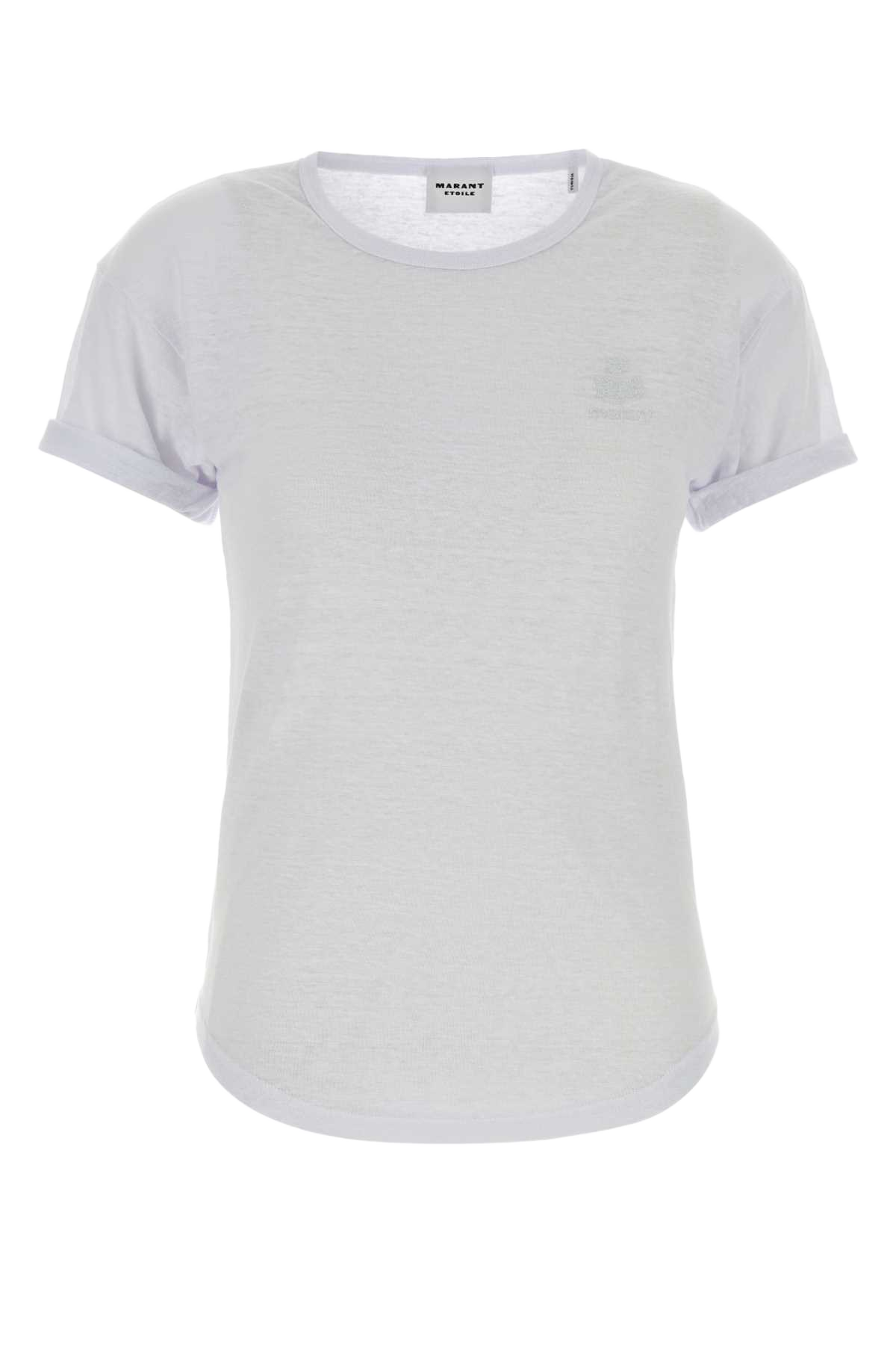 White Linen Koldia T-Shirt Matiere Principale:lin