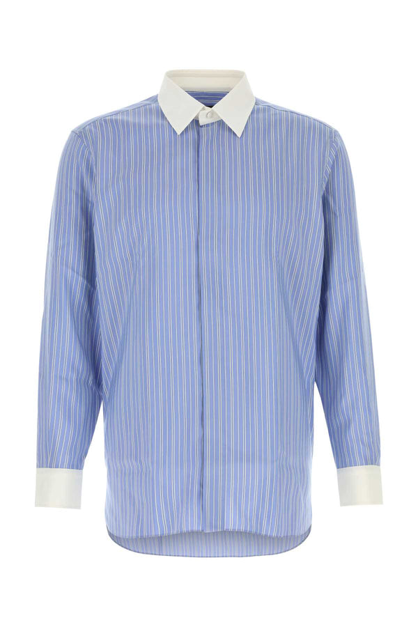 Tom Ford Chambray 100% Silk shirt in blue