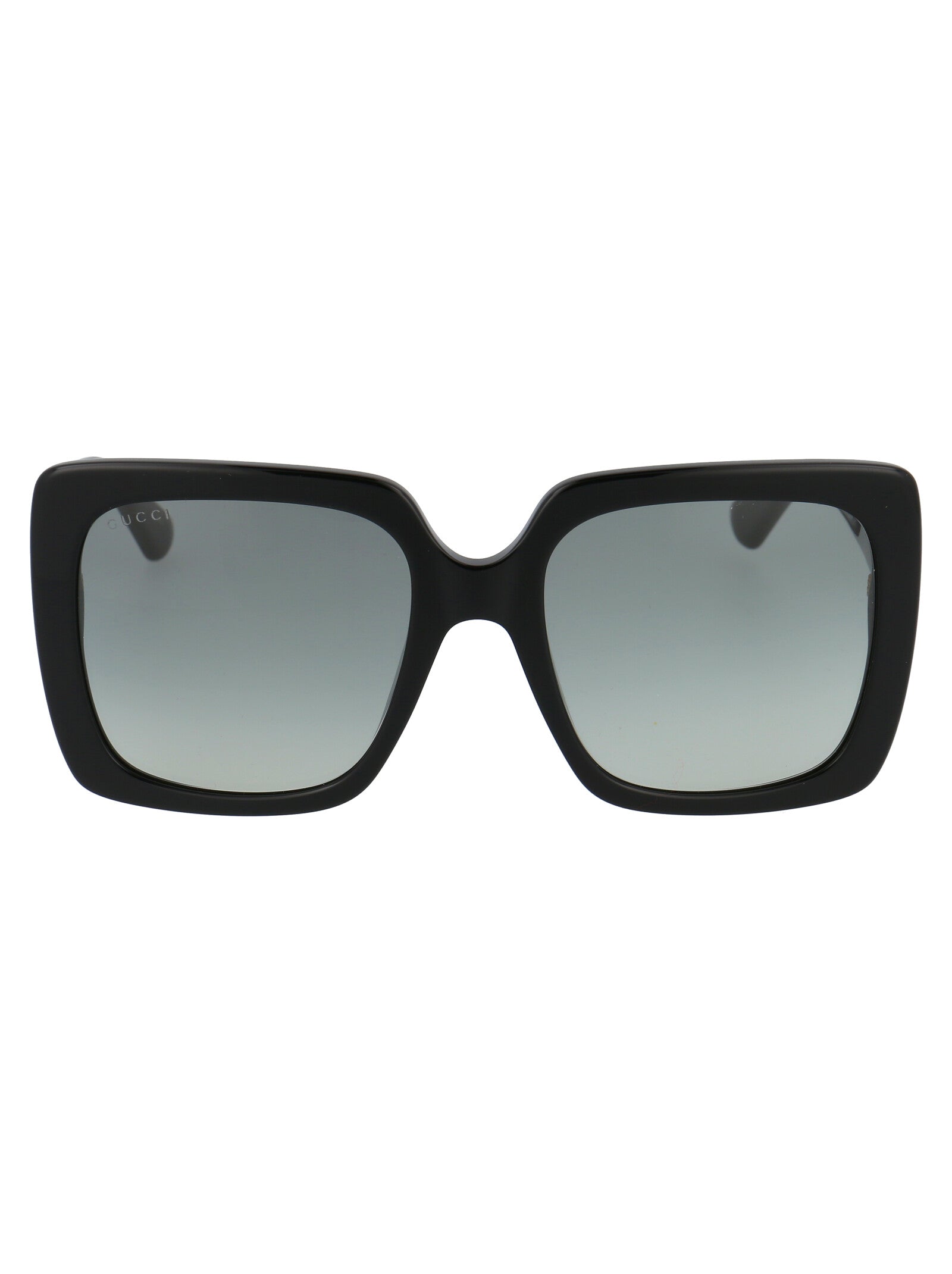 Gg0418s 001 Black Grey Acetate Sunglasses