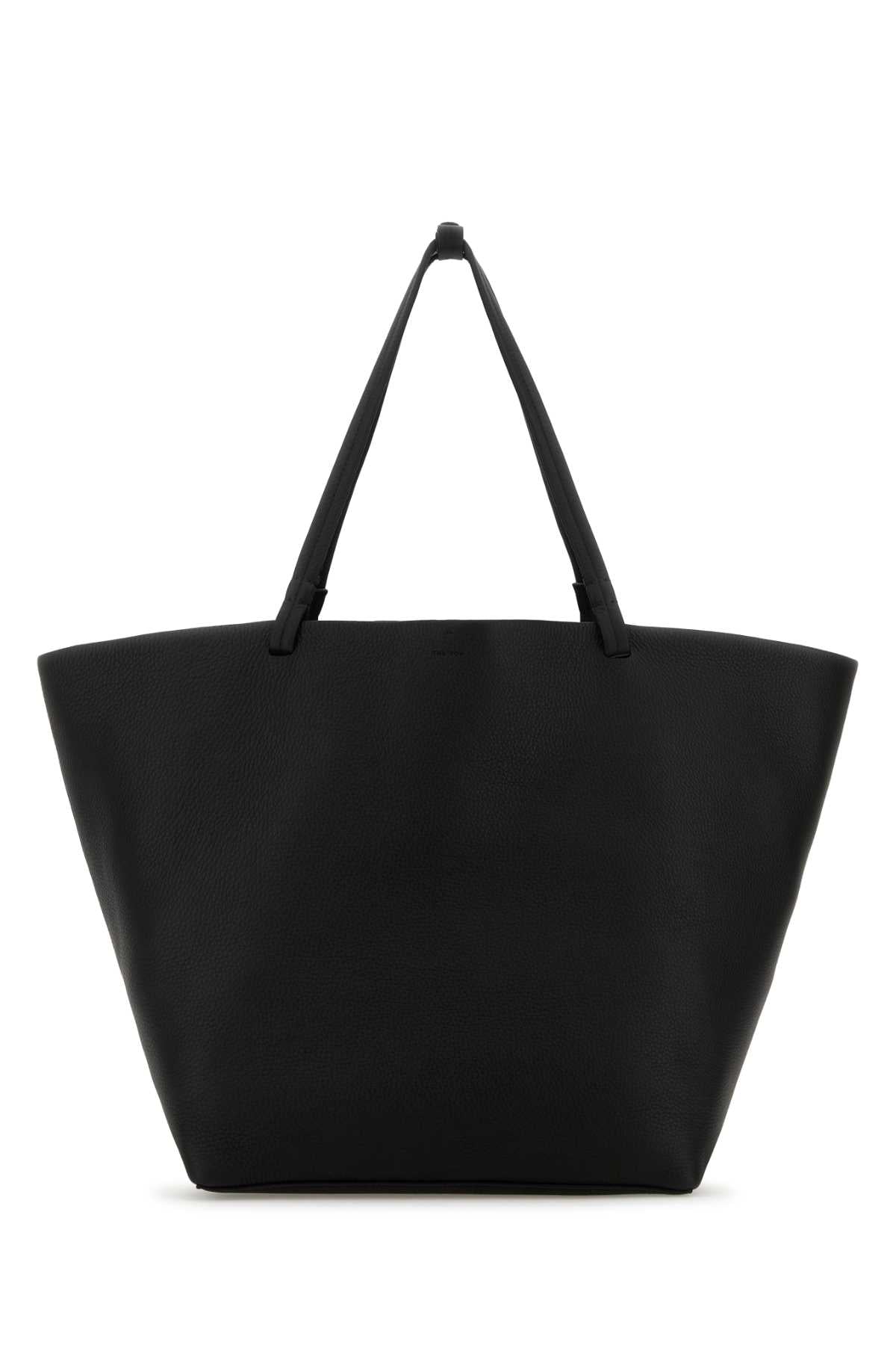 Slate Leather Park Tote Xl Shopping Bag Blackans Borse A Mano