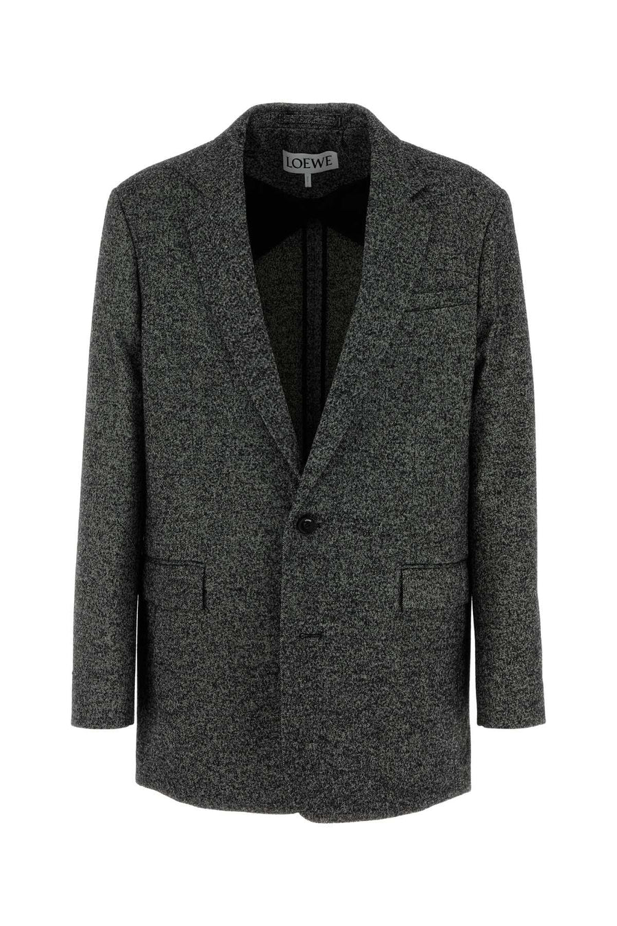 Loewe Exterior: 86% Wool blazer in gray