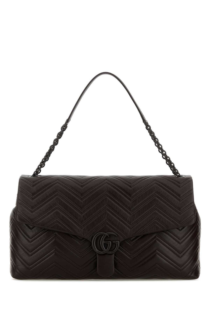 Hbg Gg Harmont Chocolchocolchoco Calf Skinvarnishplexiglass Borse A Mano