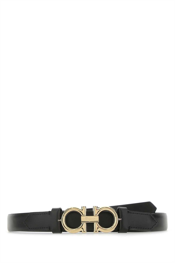 Belts Black Calf . Cinture