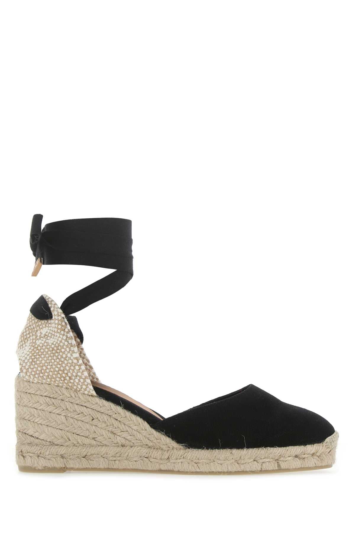 Negro Espadrillas