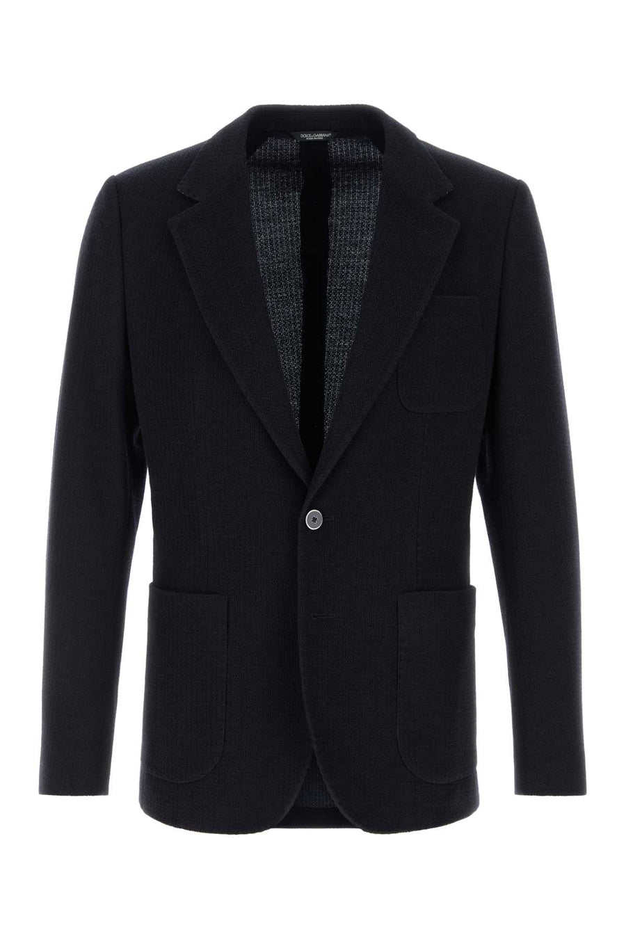 Dolce & Gabbana 67% Virgin wool blazer in navy
