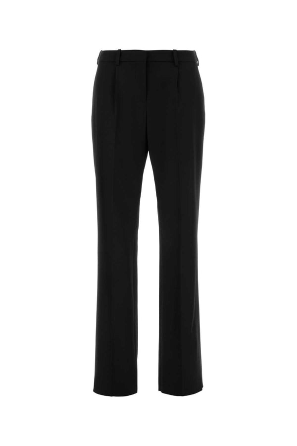 Balenciaga 98% Wool trousers in black
