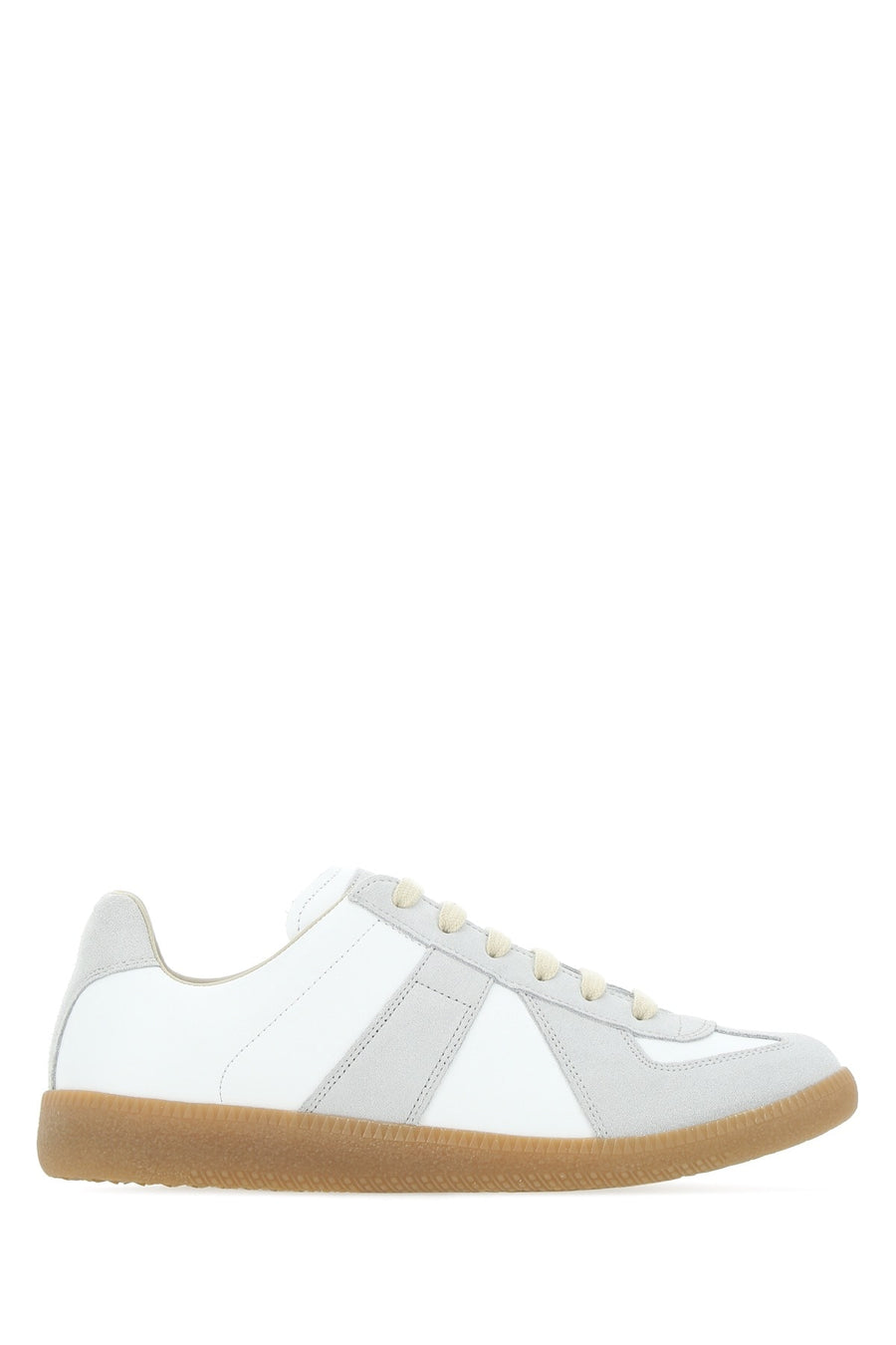 Maison Margiela Tomaia: 100% Pelle Bovina - Contrasto: 100% Pelle Bovina - Fodera: 100% Cotone - Contrasto: 100% Pelle Bovina - Interno: 100% Pelle Bovina - Suola: 100% Gomma sneaker in white