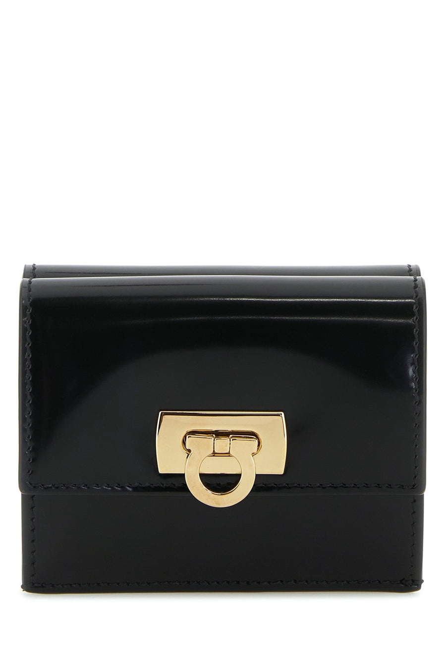Ferragamo Nero 100% Leather wallet in black