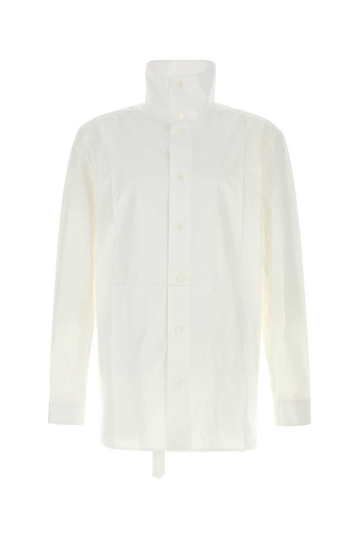 White Exterior: Cotton Camicie