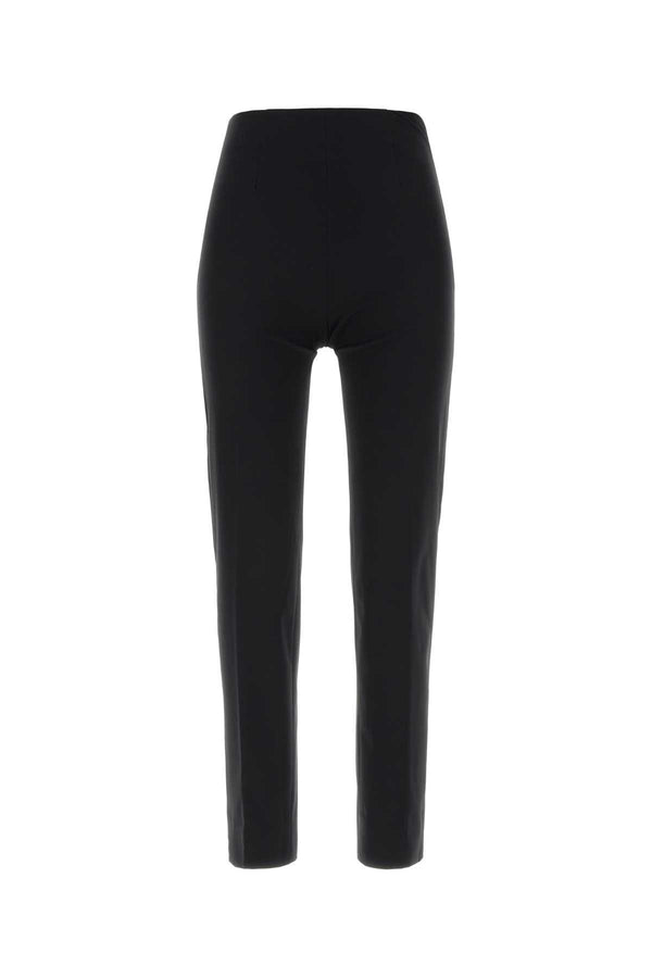 Pt Torino Senza 79% Nylon trousers in black