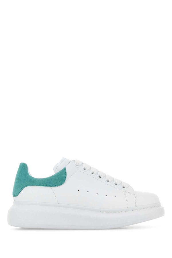 Alexander McQueen Exterior: 100% Calf sneaker in white
