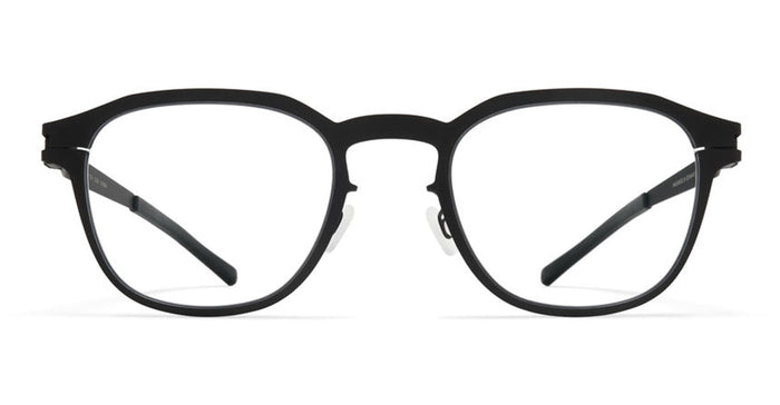 Idris - Black Rx Stainless Steel Eyeglasses