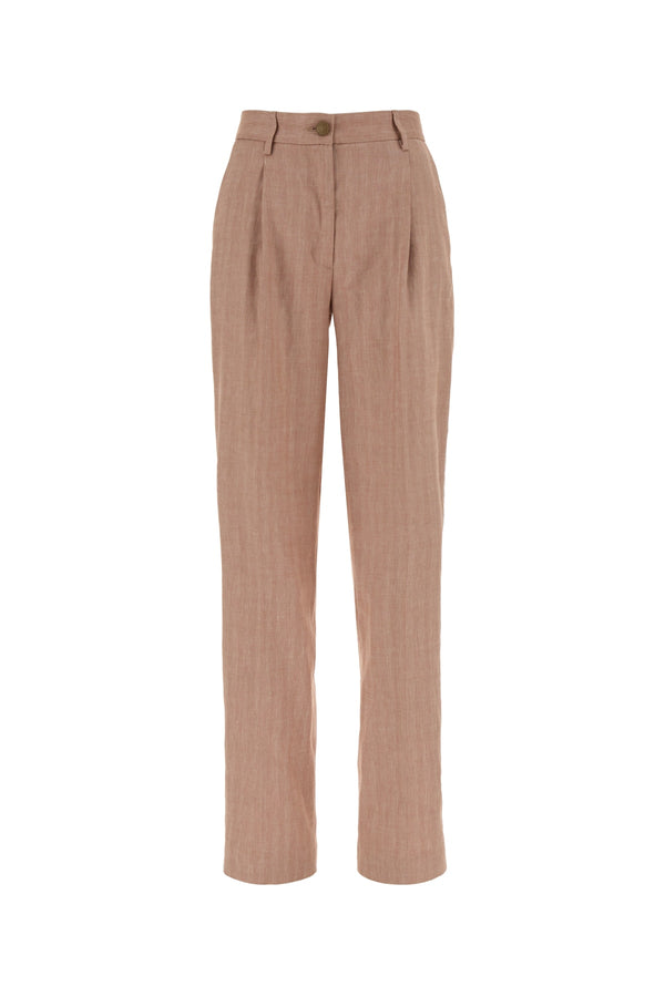 Jacob Cohen 52% Linen trousers in beige