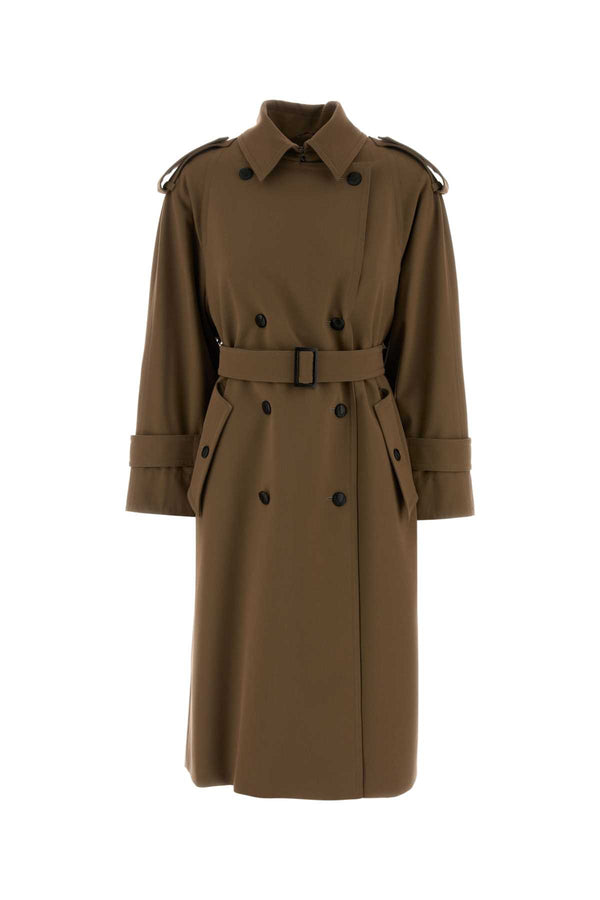 Max Mara Exterior: 100% Virgin wool Lining: 63% Acetate 37% Viscose coat in brown