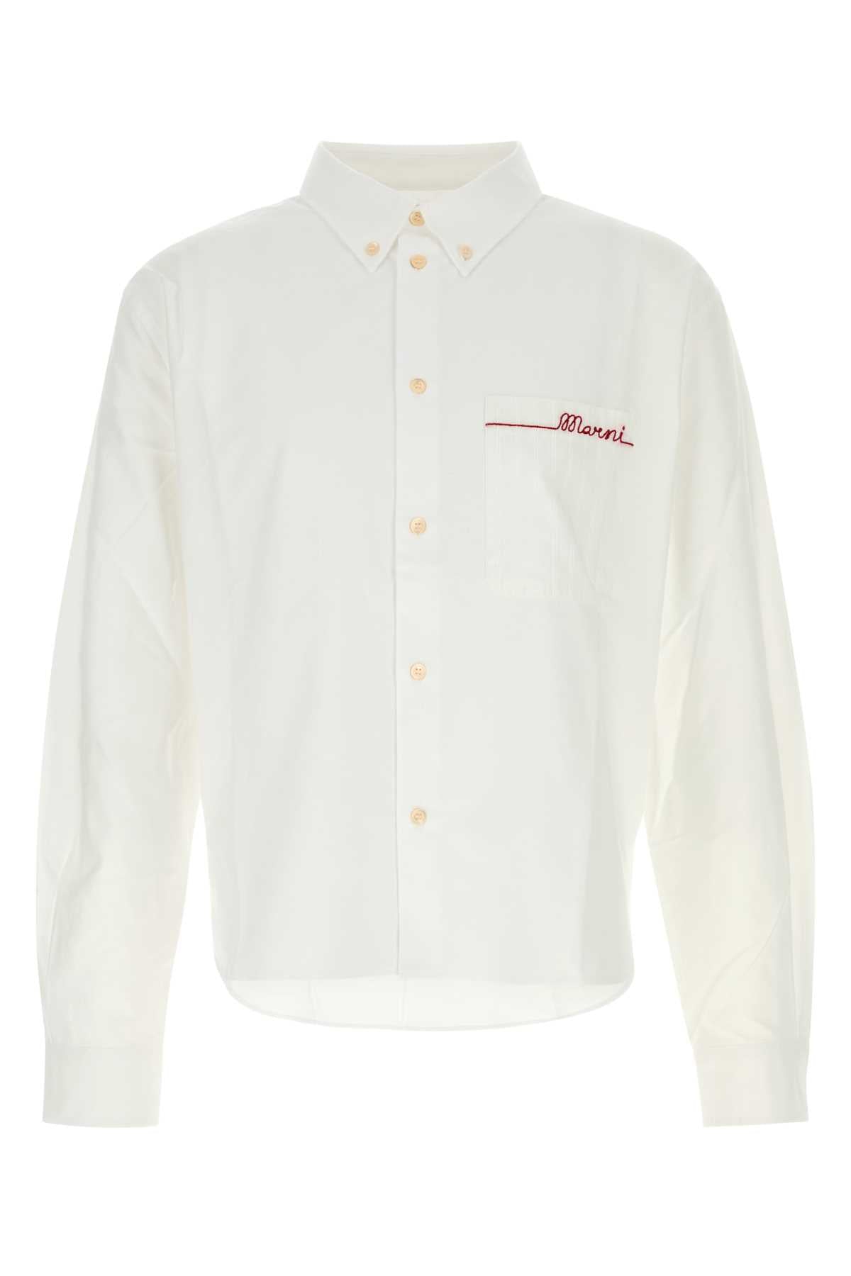 White Oxford Shirt Lily Exterior: Cotton Camicie